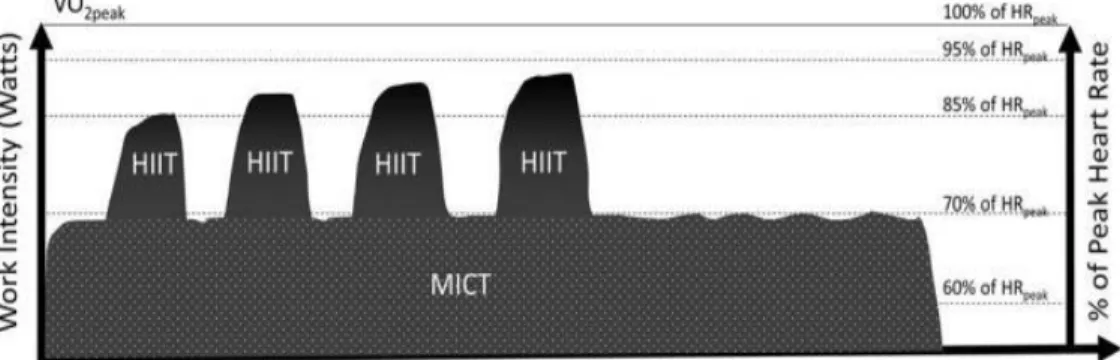 Gambar 2.7. Prinsip latihan HIIT 