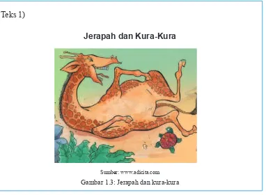 Gambar 1.3: Jerapah dan kura-kura