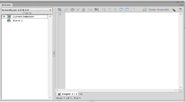 Gambar 2.3  Panel Actions 