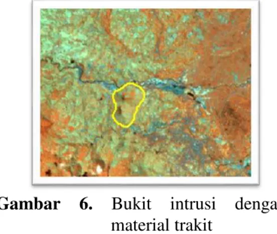 Gambar 5.  Visualisasi citra sesudah  dilakukan fusi  Gram-Schmidt