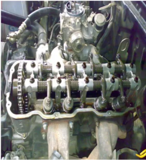 Gambar 1.  Engine SOHC [2] 