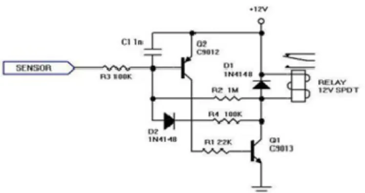 Gambar 3.3 Rangkaian Relay