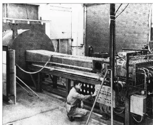Figure 1.11 A CO2-N2 gas-dynamic laser, circa 1969. (Photo Courtesy of the JohnAnderson Collection)