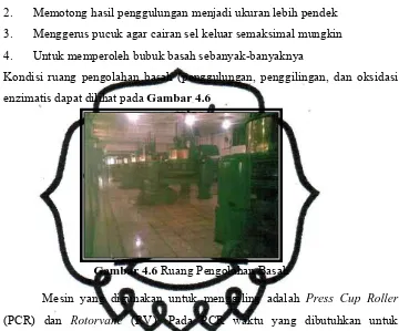 Gambar 4.6 Ruang Pengolahan Basah 