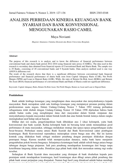 Perbedaan Bank Konvensional Dengan Bank Syariah Yang Harus Kamu My