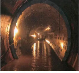 Gambar 2.8   Downstream Headrace Tunnel (DHT) 