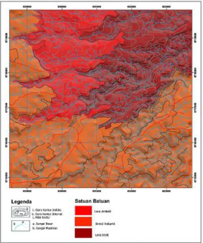 Gambar 6. Peta Geologi Daerah Penelitian 