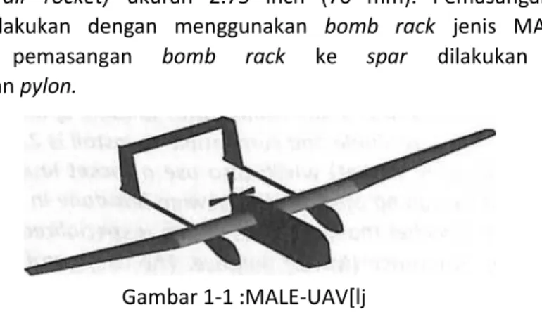 Gambar 1-1 :MALE-UAV[lj 