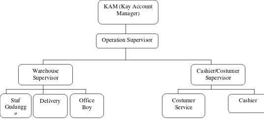 Gambar 2.3 Struktur Organisasi PT. Herbalife Cabang Aviari Batam 