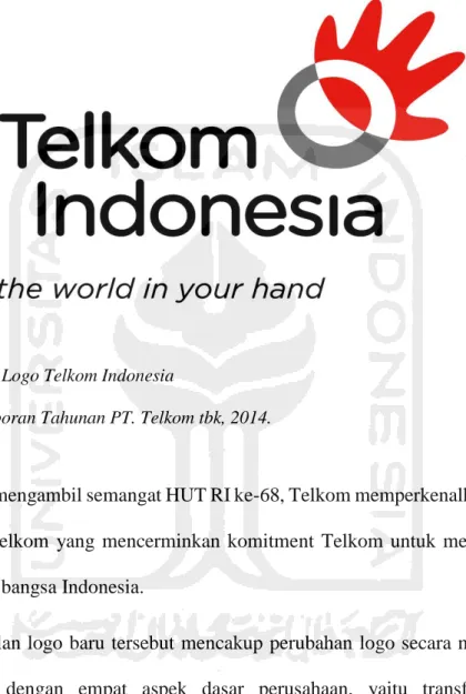 gambar 3.3 : Logo Telkom Indonesia  