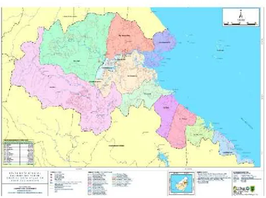 Gambar 6. Peta geologi Kabupaten Berau
