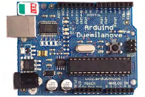 Gambar 2.9. Mikrokontroler Arduino Duemilanove ATmega 328  (www.arduino.cc) 