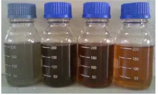 Tabel 2. Sintesis Nano Perak dengan Variasi Jumlah Zat Reduktor NaBh 4 0,002M