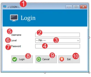 Gambar 13. Tampilan Menu Login 
