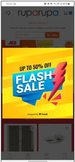 Gambar 3. 26. Tampilan Popup Image pada Mobile Apps 