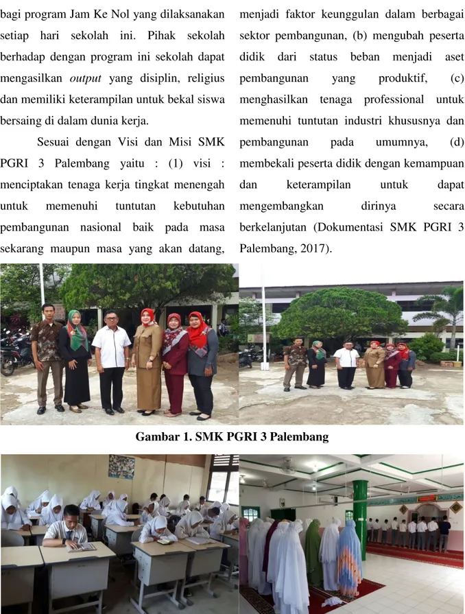 Gambar 1. SMK PGRI 3 Palembang 