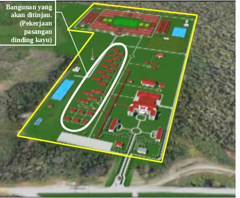 Gambar 1.1 Area Proyek di Tuhup, Kalimantan Tengah