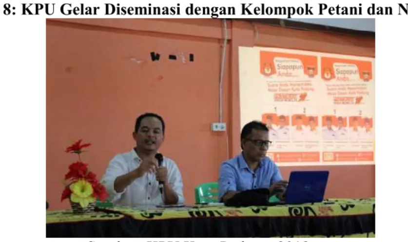 Foto 8: KPU Gelar Diseminasi dengan Kelompok Petani dan Nelayan 