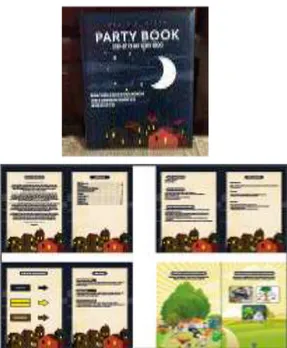 Gambar 1   Media Party Book  