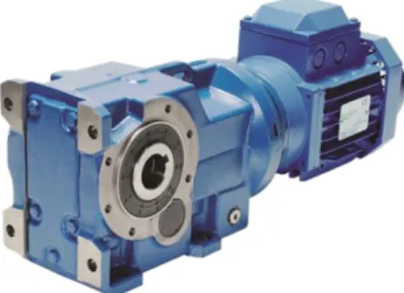 Gambar 2.7   Bevel Gearbox 