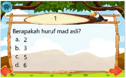 Gambar 6. Tampilan Halaman Soal Evaluasi 1