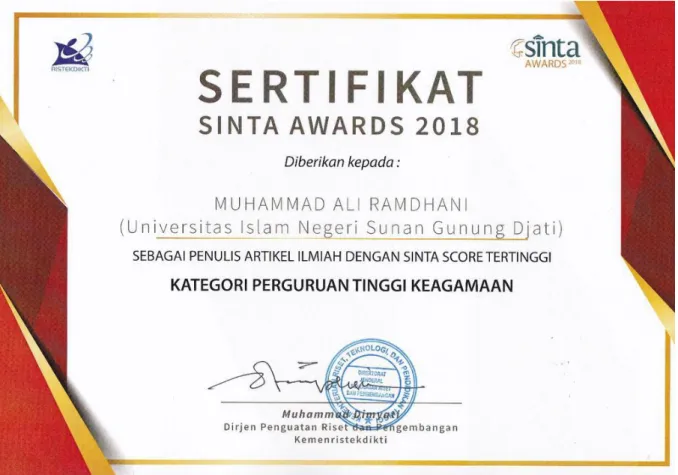 Gambar 3. Akademis Penulis Artikel Tertinggi 