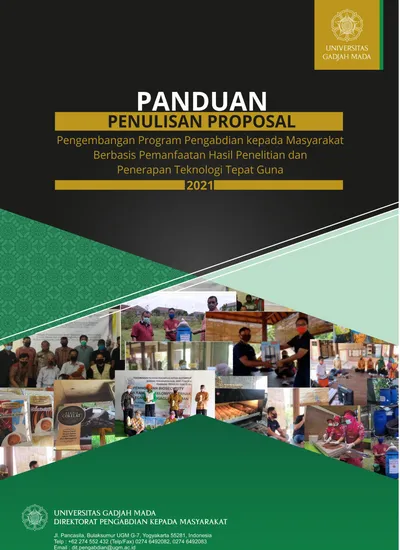 PANDUAN PENULISAN PROPOSAL PENGEMBANGAN PROGRAM PENGABDIAN KEPADA ...