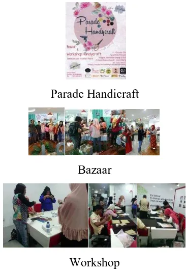 Gambar 6: Workshop dan Bazaar pada 