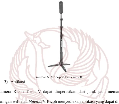 Gambar 6. Monopod kamera 360 