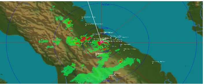 Gambar 2.3. Hasil data radar (radar image) [4] 