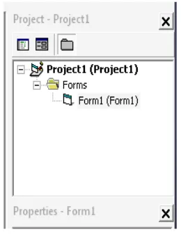 Gambar 2.9 Project Windows 