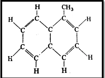 Gambar 2.7 C16H34 (hidrokarbon rantai lurus)[15] 