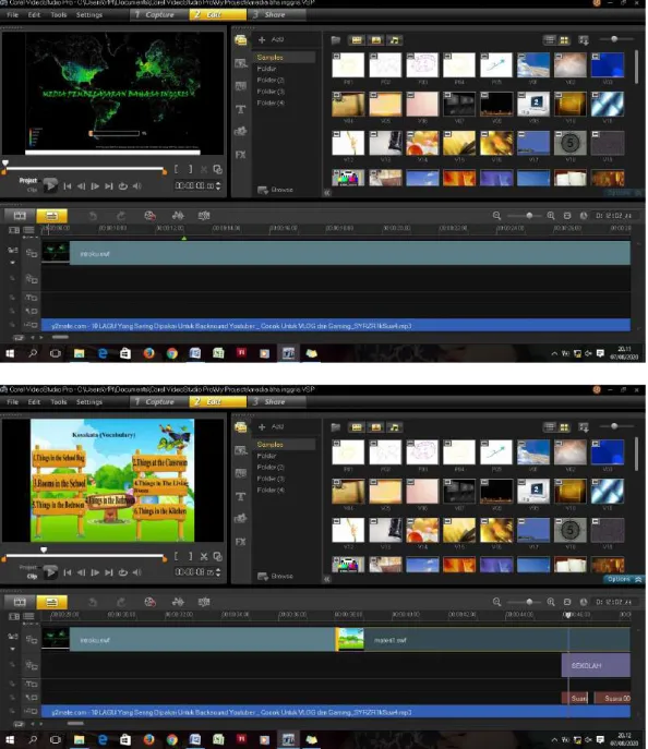 Gambar 4.5 Pembuatan Video 