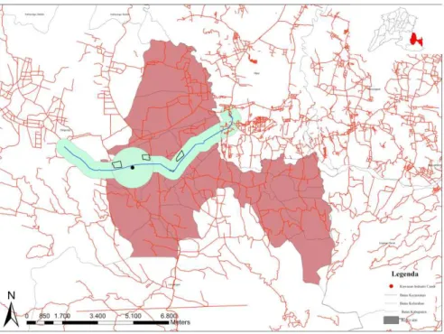 Gambar 8. Peta Dekat dengan Fasilitas (Bappeda Jawa Tengah, 2011) 