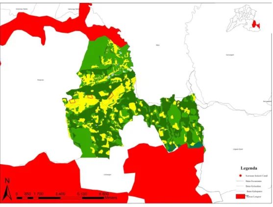 Gambar 5. Peta Bencana Banjir dan Tanah Longsor (Bappeda Jawa Tengah, 2011) 