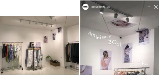 Gambar 3.11.  ​Preview​: ​Visual Merchandise ​La Douche Vita 