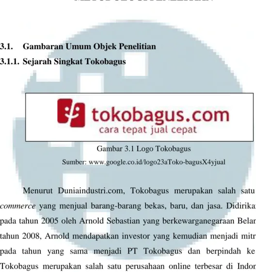 Gambar 3.1 Logo Tokobagus 