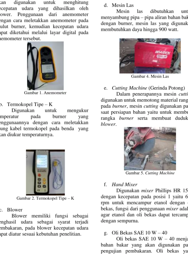 Gambar 2. Termokopel Tipe – K 
