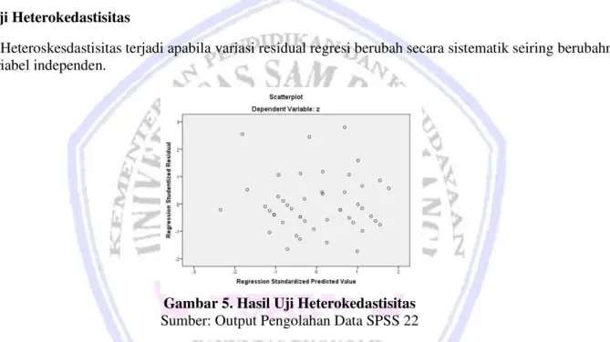 Tabel 2. Hasil Uji Multikolinearitas  Coefficients a Model  Collinearity Statistics Tolerance VIF  1  X1  .830  1.205  X2  .830  1.205  a