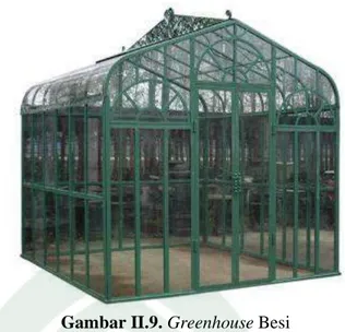 Gambar II.9. Greenhouse Besi 