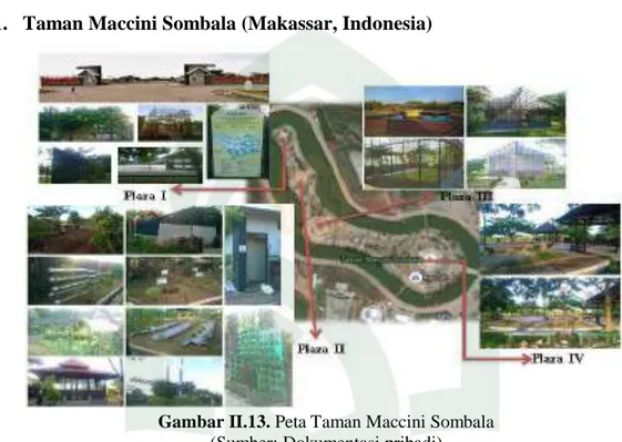 Gambar II.13. Peta Taman Maccini Sombala 