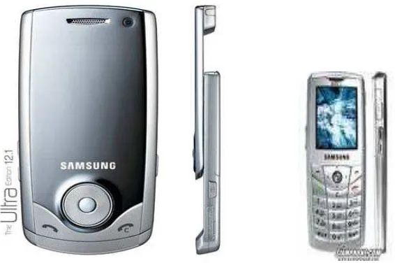 Gambar 3.4: Handphone GSM tipe U700 dan Handphone CDMA tipe s259 Sumber: www.selular.co.id 