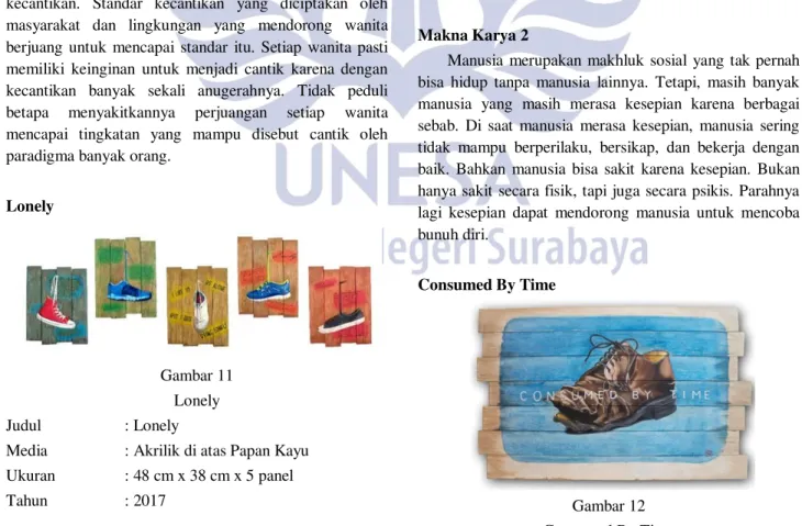 Gambar 11  Lonely  Judul  : Lonely 