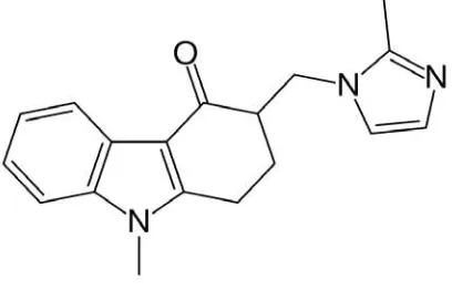 Gambar 3. Struktur  Kimia Ondansetron 