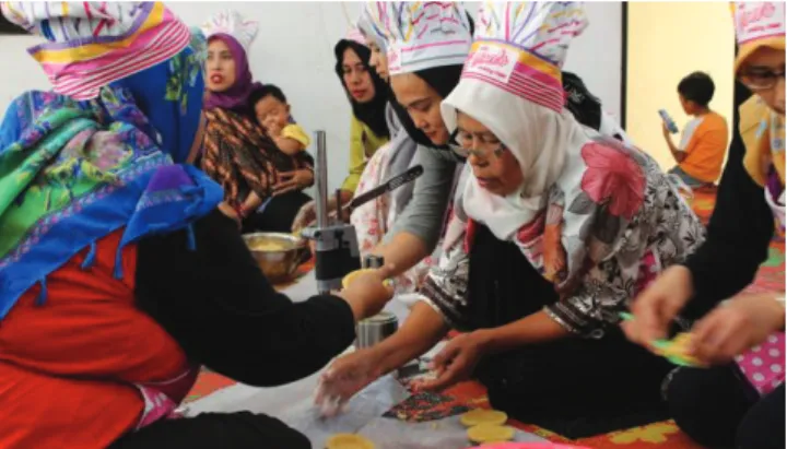 Gambar 1. Belajar keterampilan baru 