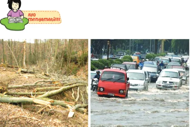 Gambar 5.3 Banjir di jalan rayaSumber http://labsky.blogspot.com