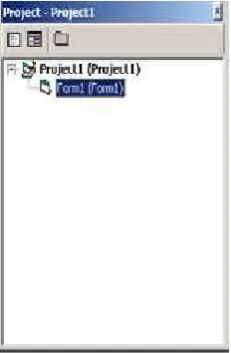 Gambar 2.8 Tampilan Window Code visual basic 6.0 