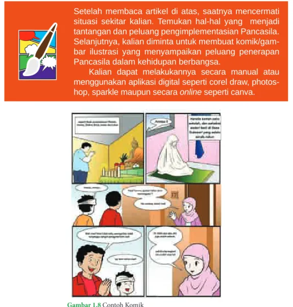Gambar 1.8 Contoh Komik