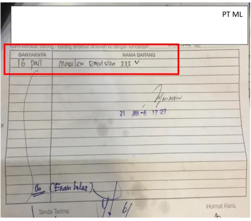 Gambar 3.10  Invoice Penjualan 