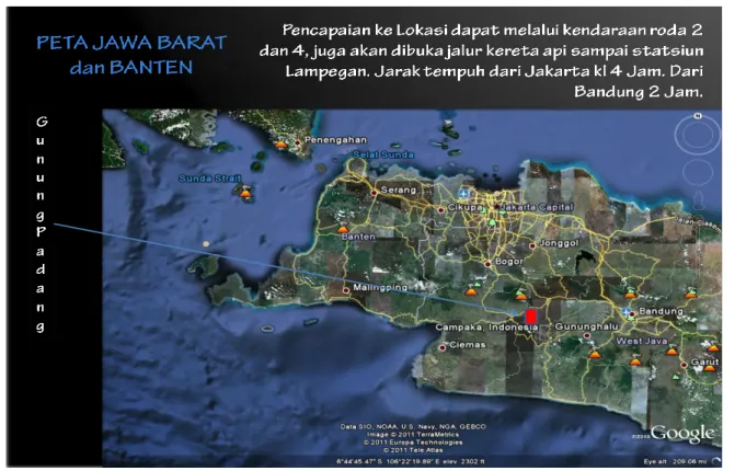 Gambar 1. Peta Jawa Barat dan Banten